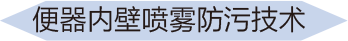 便器内壁喷雾防污技术