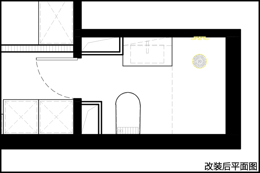 改装后平面图